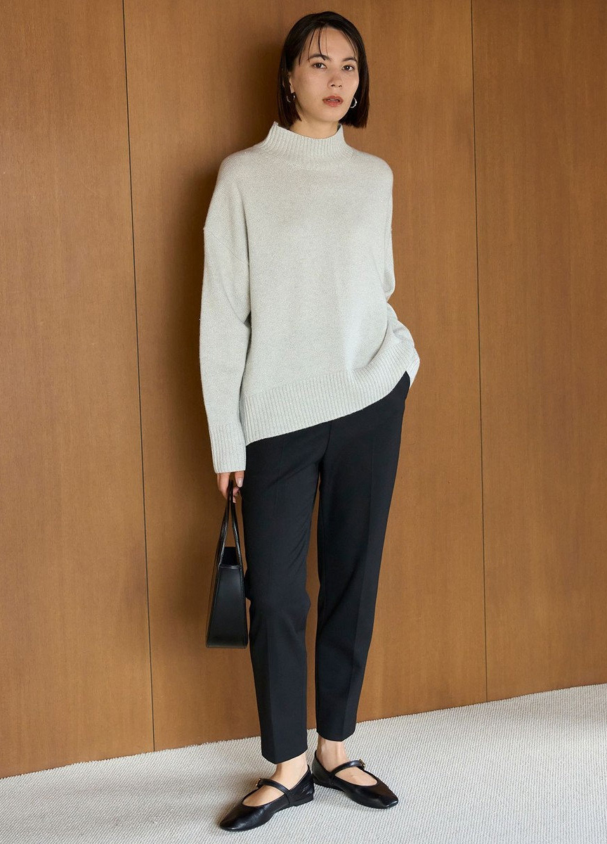 美型暖感錐形褲